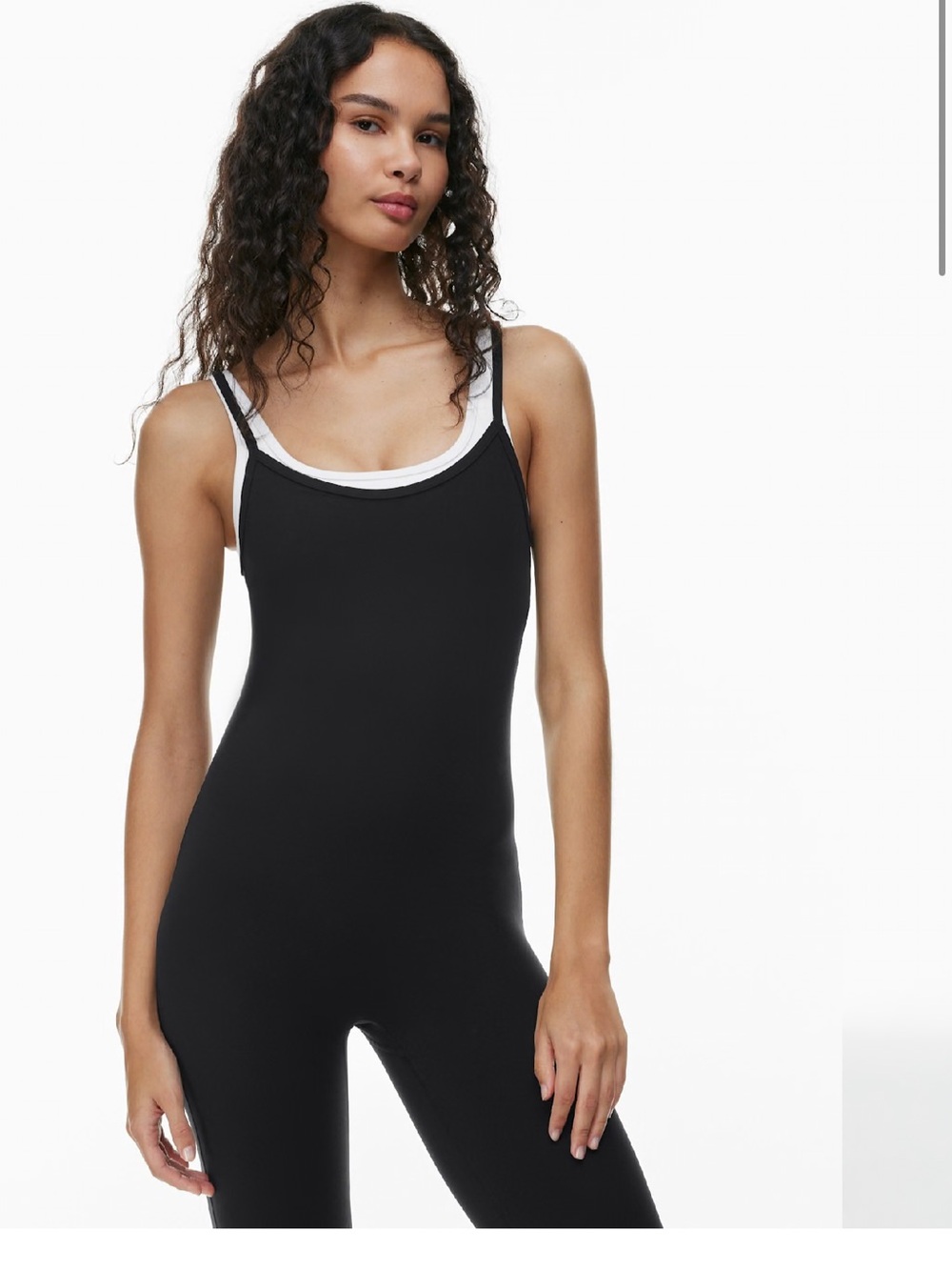 Aritzia Navy Slim Tank Jumpsuit - Picture 3 of 4